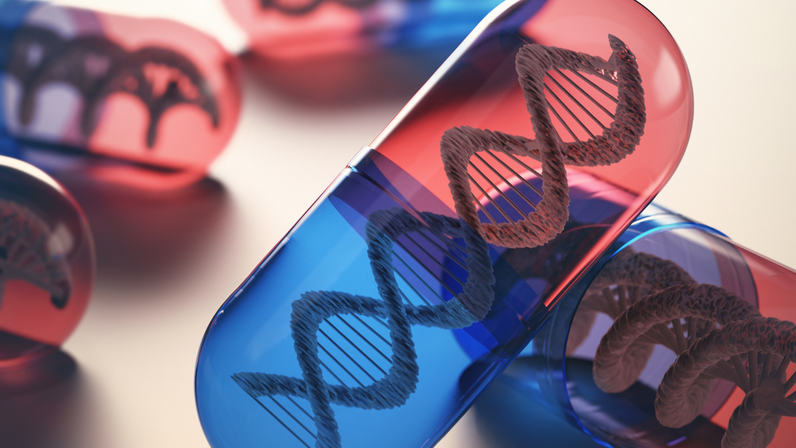 Gene Therapy a pill with DNA