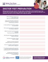 Better You Know: Doctor Visit Preparation